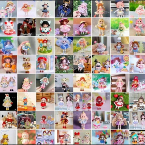 精品隐藏800+款精品微钩隐藏人偶图解全店图解部分带视频打包价-婷好淘宝虚拟货源