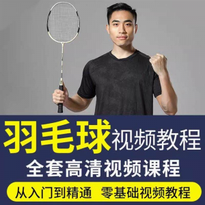 羽毛球视频教程少儿童成人零基础自学课程战术训练教学技巧培训-婷好淘宝虚拟货源