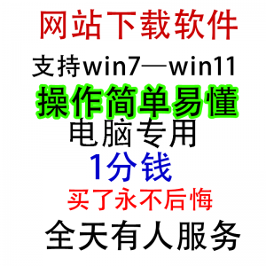 扒站扒网站扒网页扒全站下载修改下载软件克隆工具抓取拷贝单页-婷好淘宝虚拟货源