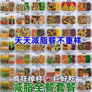 减肥食谱电子版课程 减脂餐一日三餐指导科学健康瘦身配餐计划-婷好淘宝虚拟货源