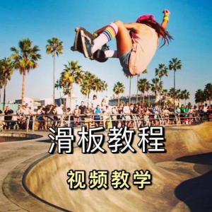 长板滑板双翘滑板教学视频教程初学者新手零基础入门自学花样刷街-婷好淘宝虚拟货源