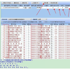 批量文件名提取软件/文件名批量编号/文件名批量修改-婷好淘宝虚拟货源