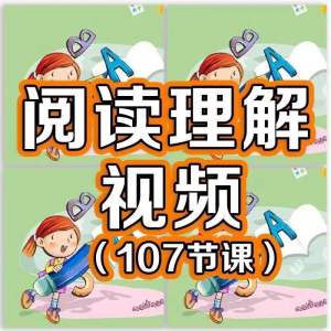 小学阅读理解视频课程教程技巧电子版三四五六年级通用-婷好淘宝虚拟货源